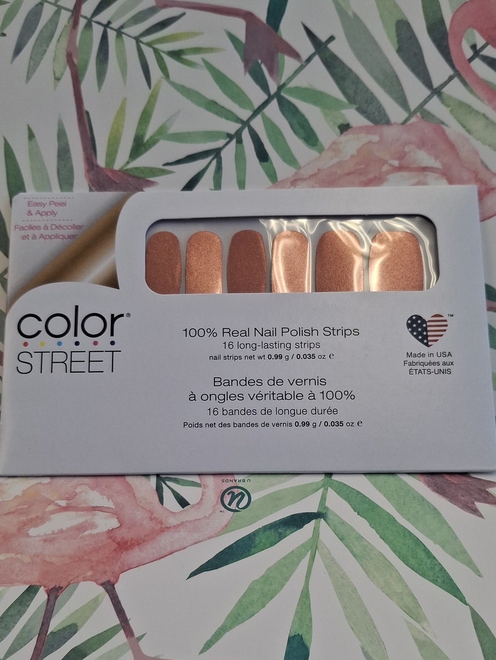 Color Street Metallic Nail Polish Strips = Moscow or Never